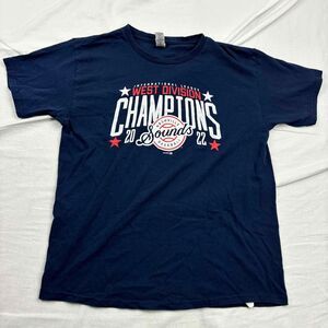 Nashville Sounds Baseball Gildan Unisex T-shirt Tee Navy Short Sleeve Youth XL